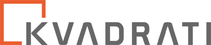 Kvadrati logo black